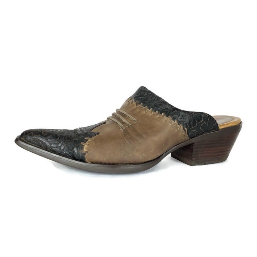 Ariat | Brown & Black Mules | 8.5B